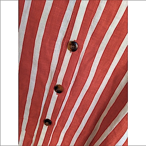 Faithfull the Brand Le Petite Striped Linen Dress Size 2 - Picture 6 of 8